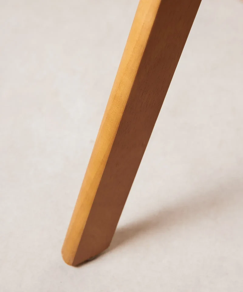 Silla de Comedor en Madera y Ratán con Reposabrazos Chiara Arms