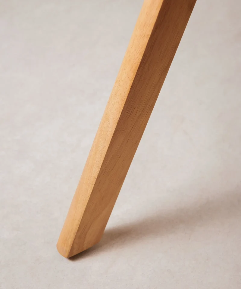 Silla de Comedor en Madera y Ratán con Reposabrazos Chiara Arms