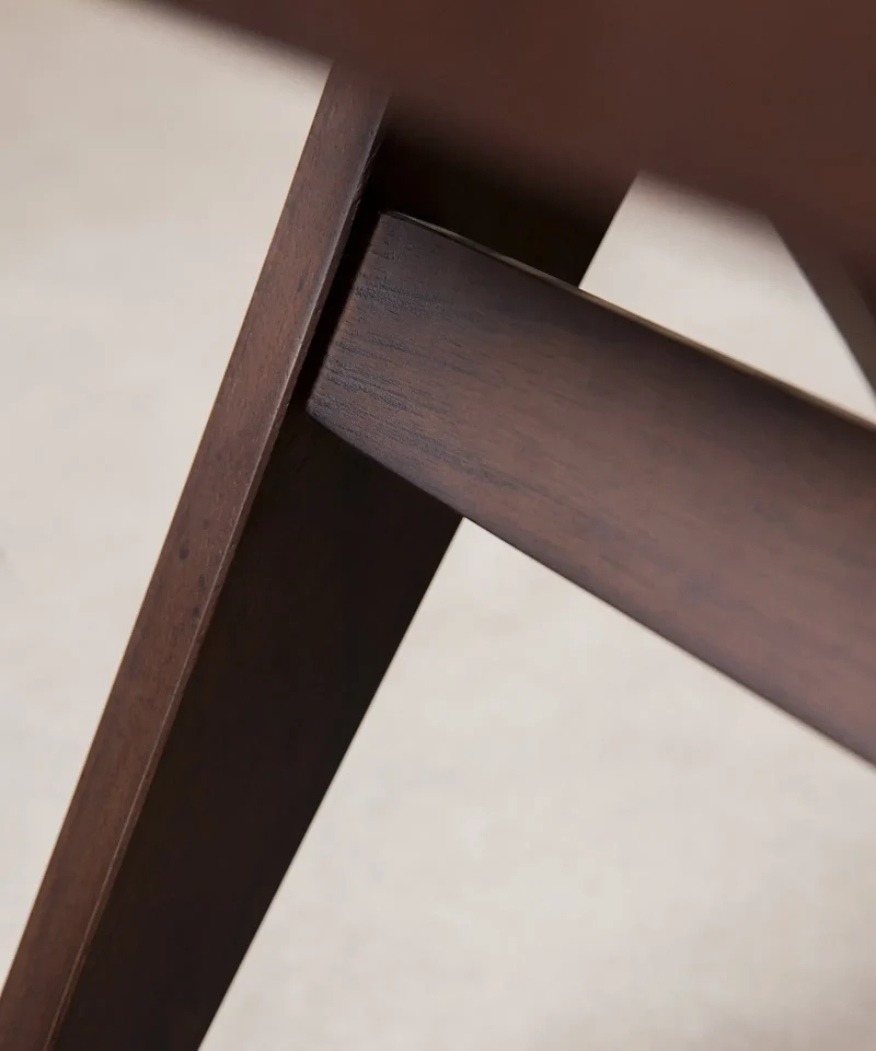Silla de Comedor en Madera y Ratán Chiara
