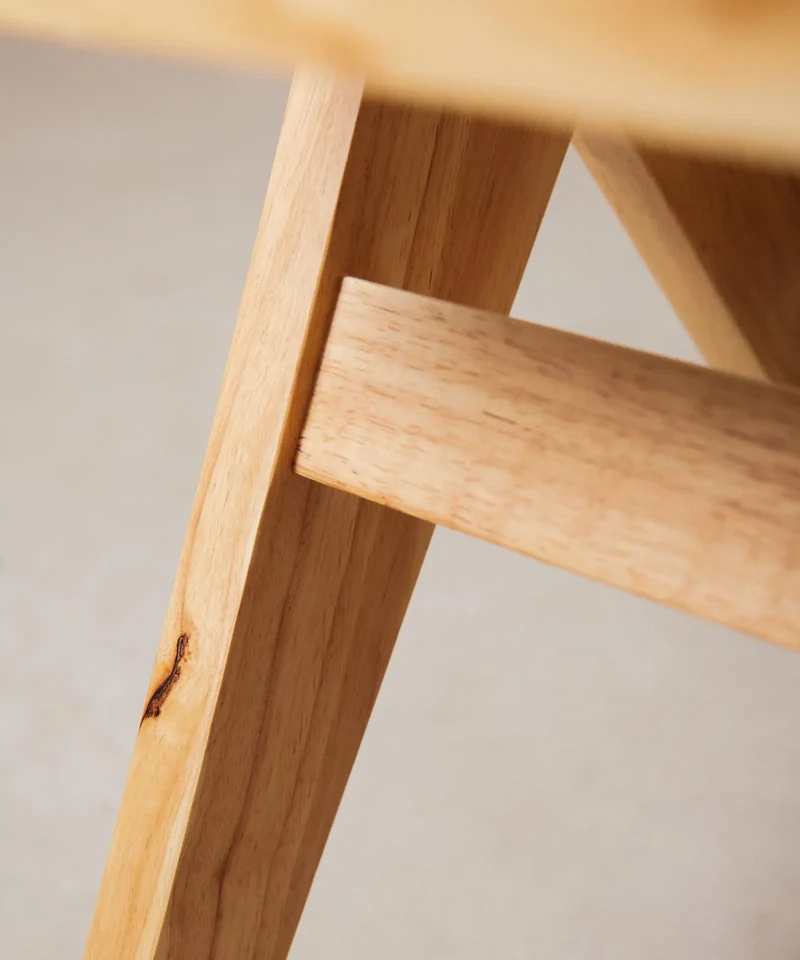 Silla de Comedor en Madera y Ratán Chiara