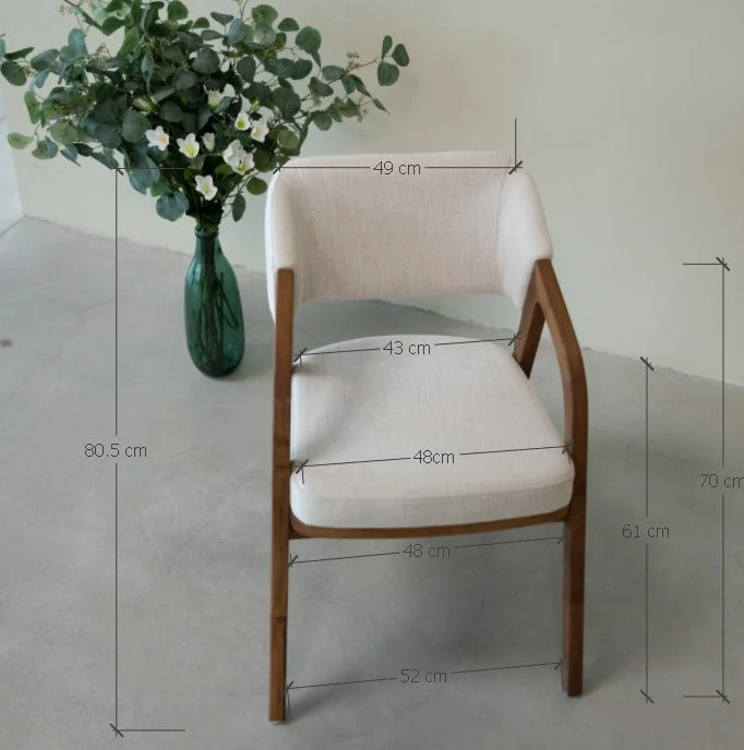 Chaise en bois massif Suède - NordicStory