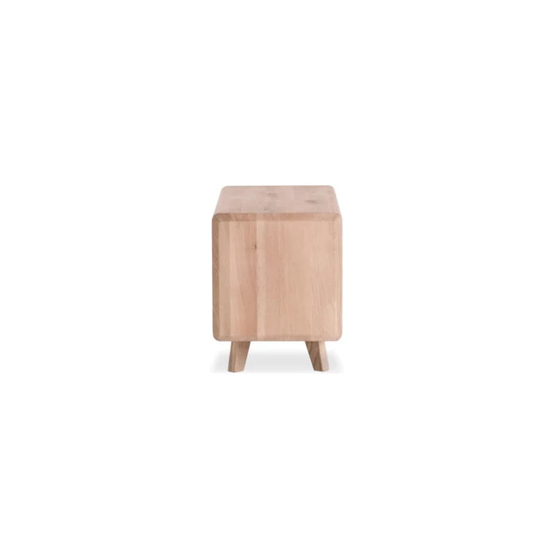 Banc avec rangements en bois massif Suède - NordicStory
