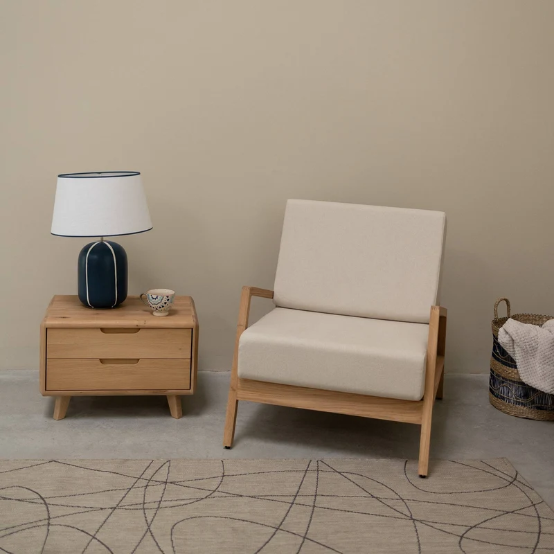 Table de chevet en bois massif Suède 2 – NordicStory