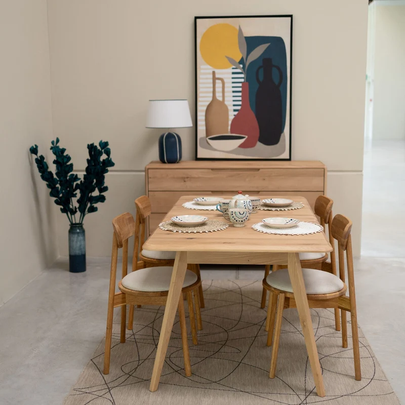 Table à manger extensible en bois massif Suède – NordicStory
