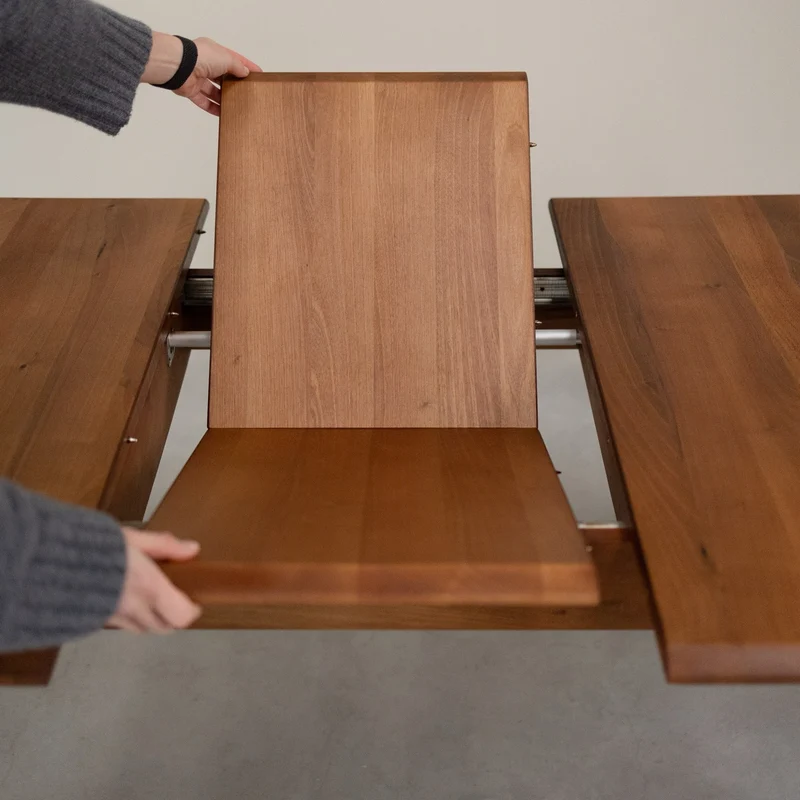 Table à manger extensible en bois massif Suède – NordicStory