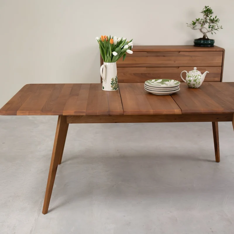 Table à manger extensible en bois massif Suède – NordicStory