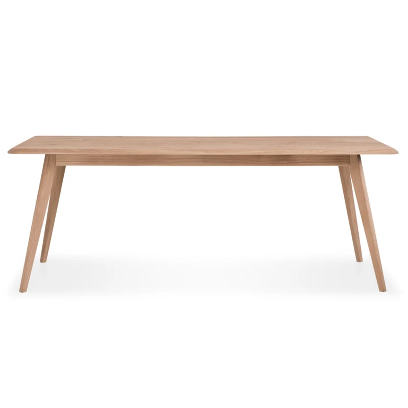 Table à manger fixe en bois massif Suède - NordicStory