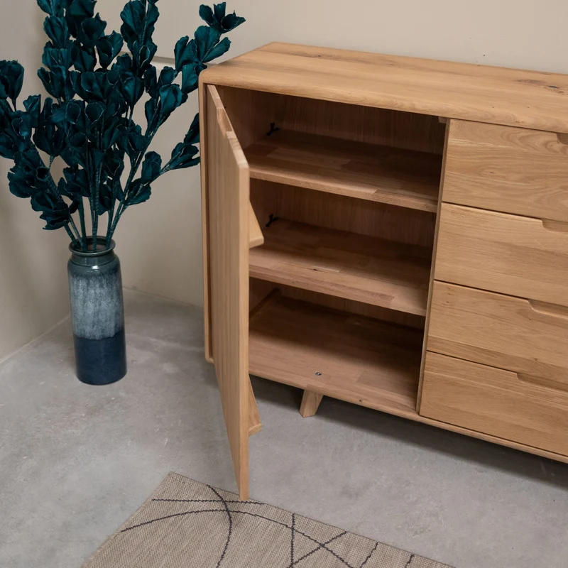 Buffet commode en bois massif Suède – NordicStory