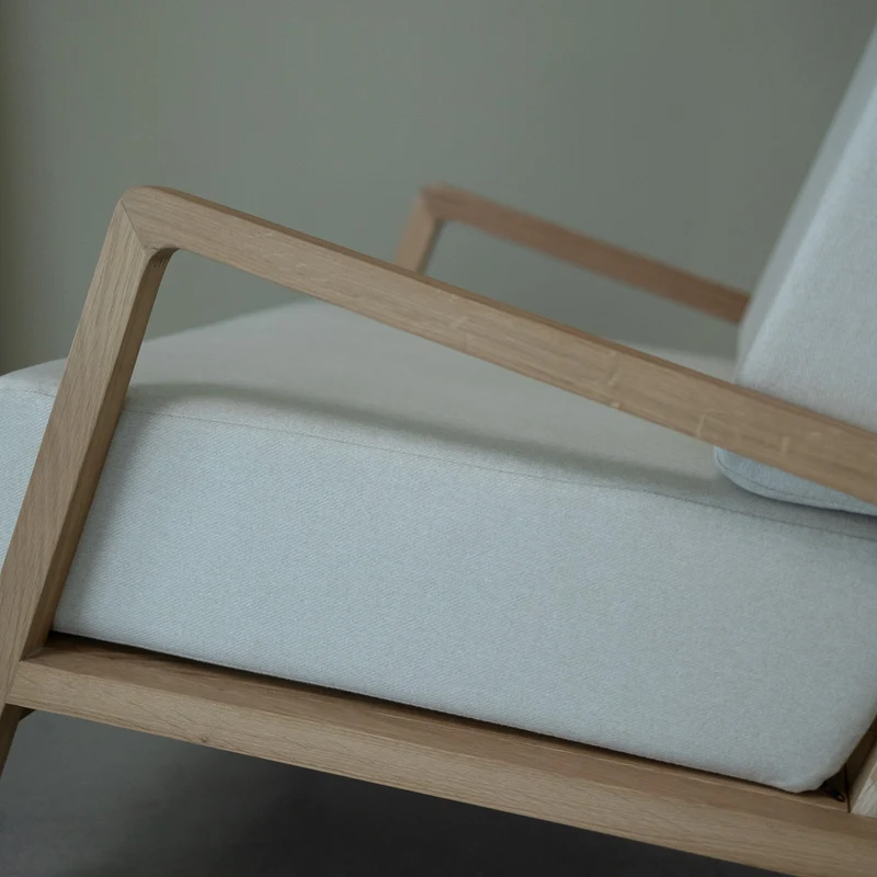Fauteuil en bois massif de chêne Suède - NordicStory