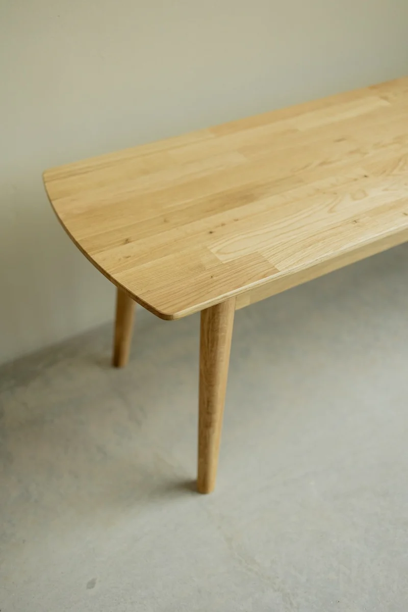 Banc en bois massif de chêne Escandi – NordicStory