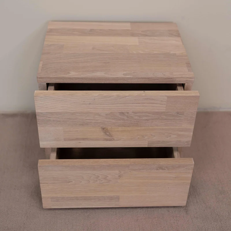 Table de chevet en bois massif de chêne Danemark 2 – NordicStory