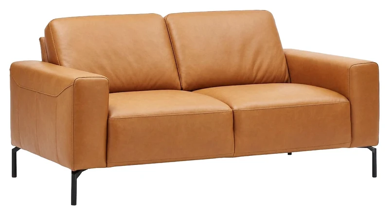 NIO 2er-Sofa Leder Golf