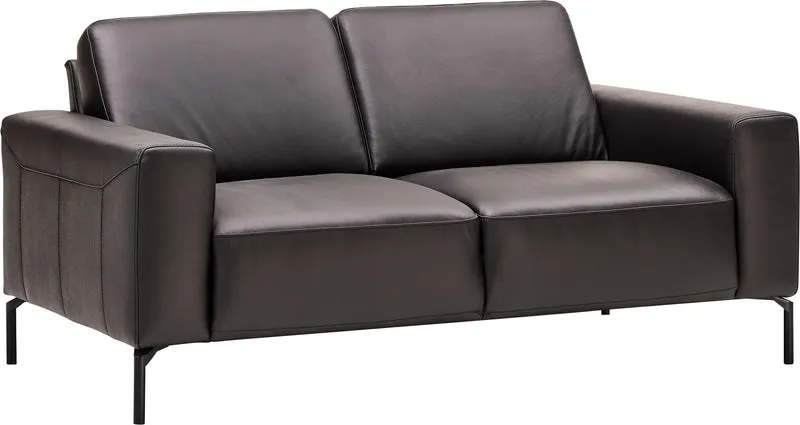 NIO 2er-Sofa Leder Golf