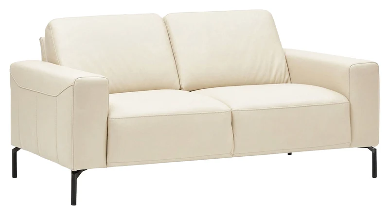 NIO 2er-Sofa Leder Golf
