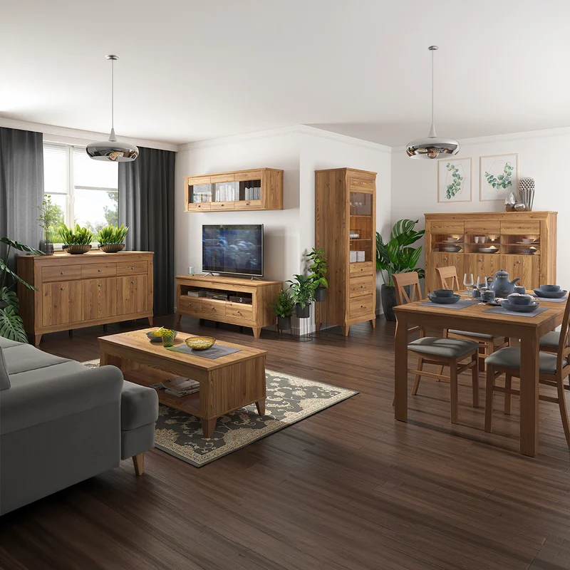 Vitrine 1 porte Raya Bois