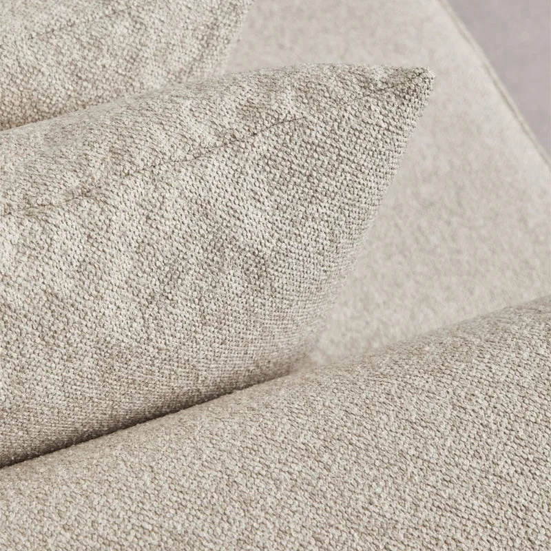 Méridienne droite SKLUM Cardea bouclé beige