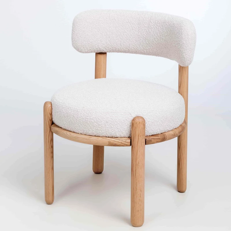 Lot de 2 chaises en chêne massif Lova | NordicStory