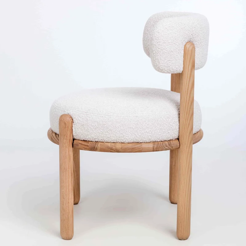 Lot de 2 chaises en chêne massif Lova | NordicStory