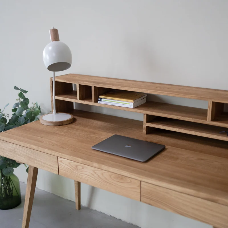 Bureau en chêne massif MALMO 2 | NordicStory