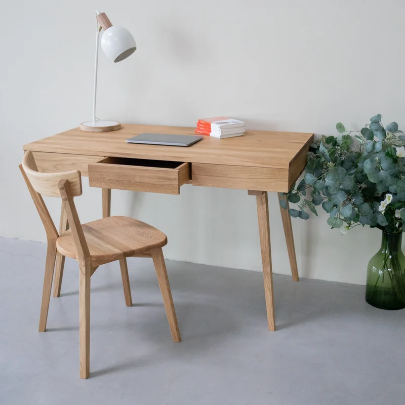 Bureau en chêne massif MALMO 1 | NordicStory