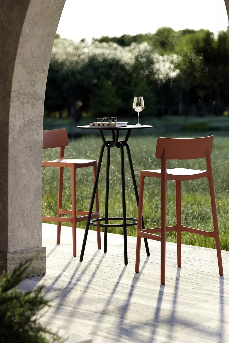 Tabouret Haut Klan Professionnel Empilable