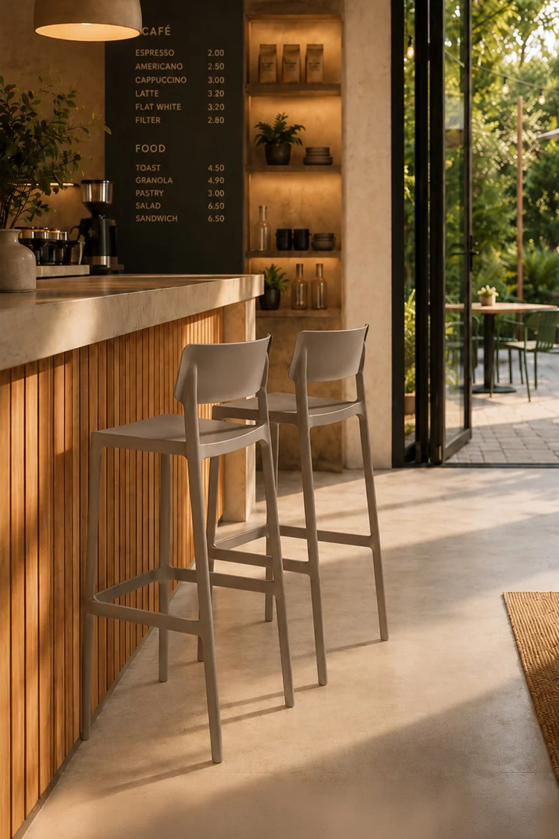 Tabouret Haut Klan Professionnel Empilable
