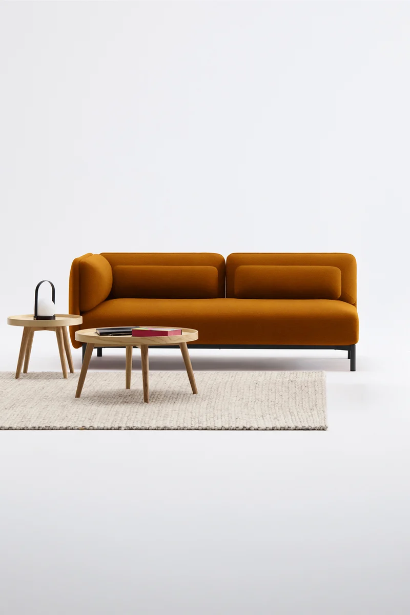 Canapé d'accueil modulaire Junto - 1 accoudoir