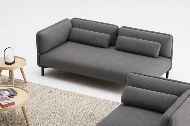 Canapé d'accueil modulaire Junto - 1 accoudoir