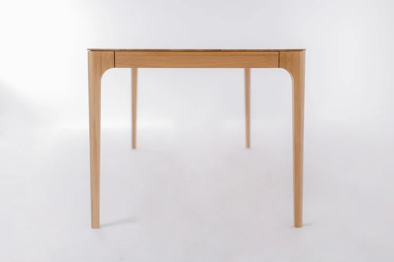 Table de salle à manger à rallonges en chêne massif CREATIV | VESKOR