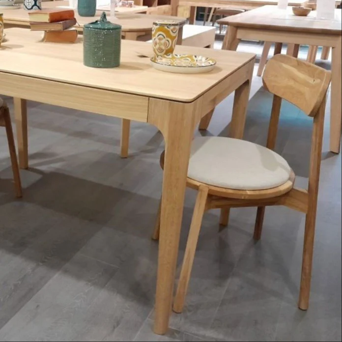 Table de salle à manger fixe en chêne massif CREATIV | VESKOR