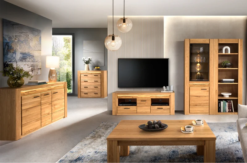 Vitrine en chêne VELVET 11 | LoftStory