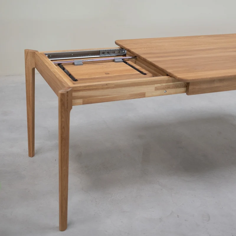 Table à manger extensible en chêne massif ASTRID | NordicStory
