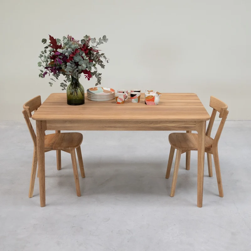 Table à manger extensible en chêne massif ASTRID | NordicStory