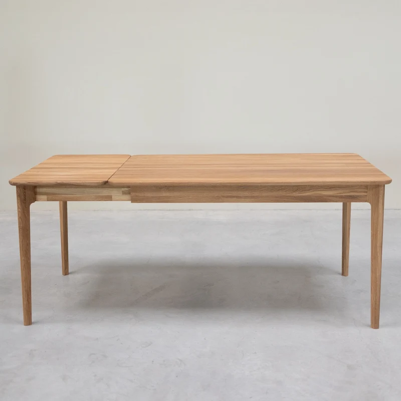 Table à manger extensible en chêne massif ASTRID | NordicStory