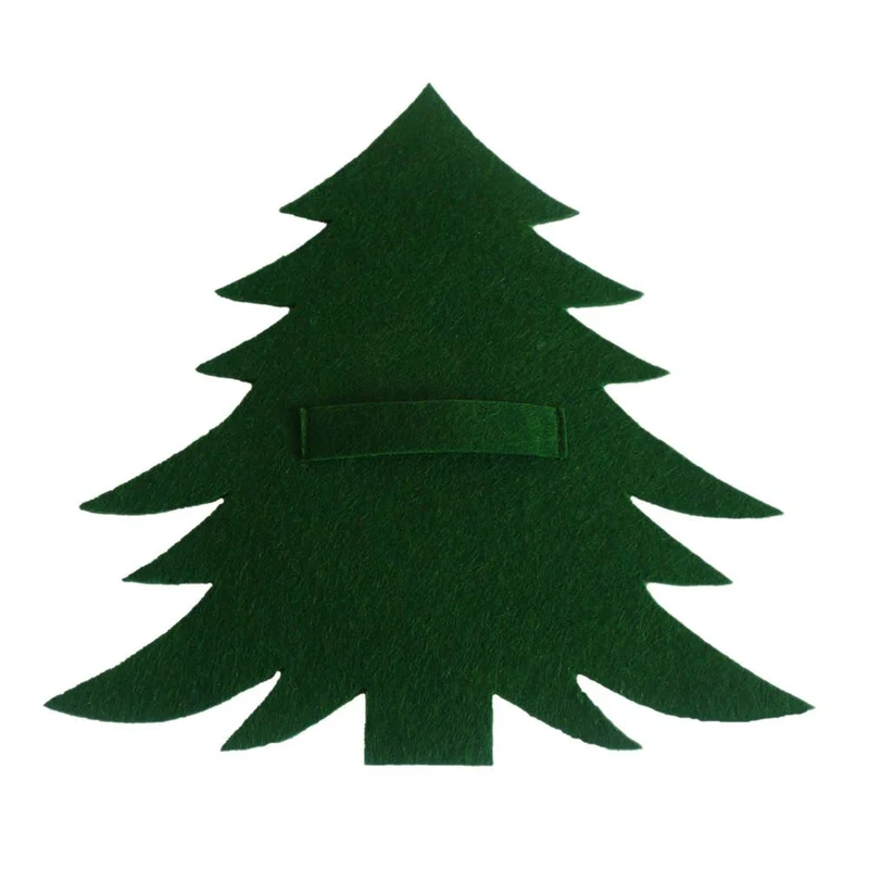 Set de Table Sapin de Noel Vert original pour Couverts de Table (4 Pièces)