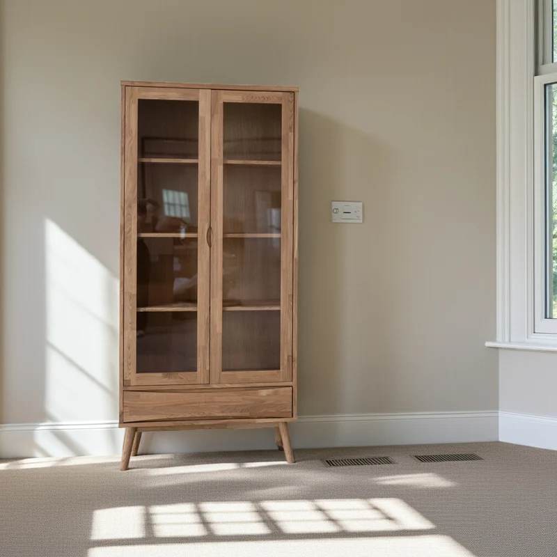 Vitrine en chêne MALMO | NordicStory