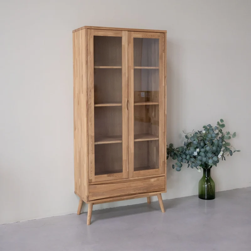 Vitrine en chêne MALMO | NordicStory