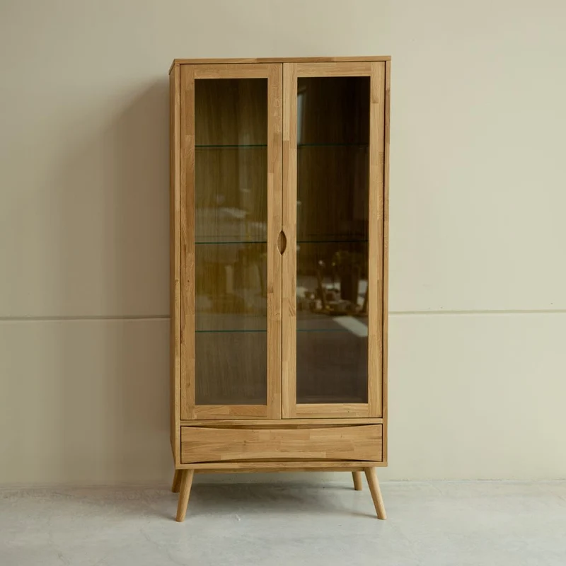 Vitrine en chêne MALMO | NordicStory