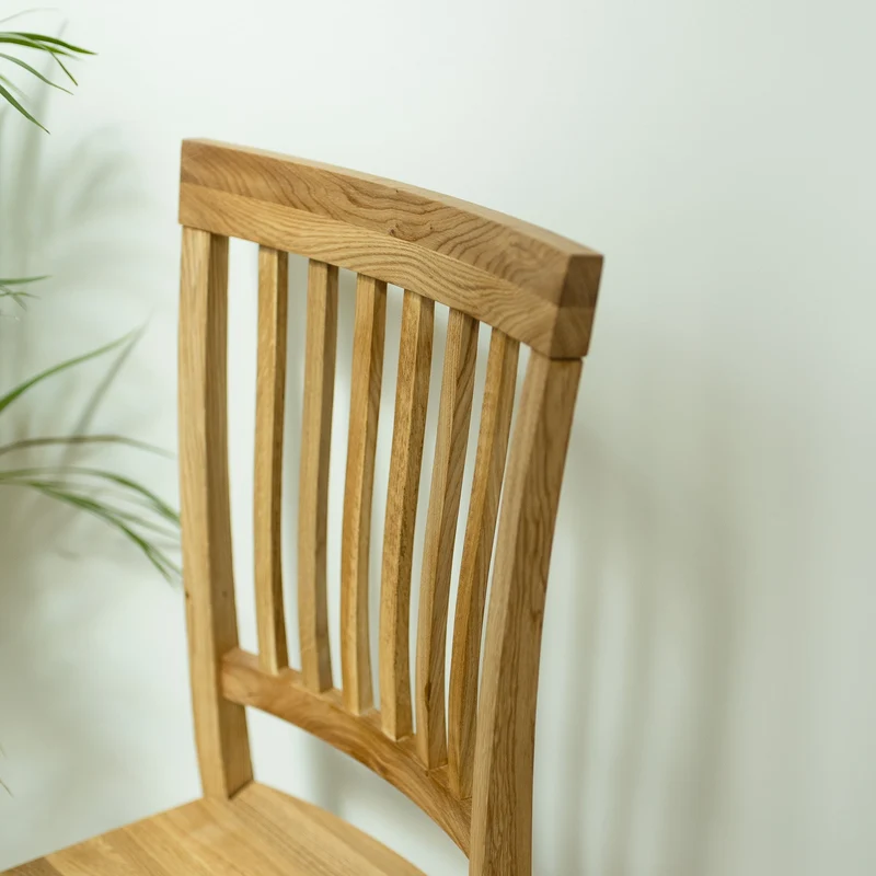 Lot de 2 ou 4 chaises de salle à manger en chêne massif de Provence | NordicStory