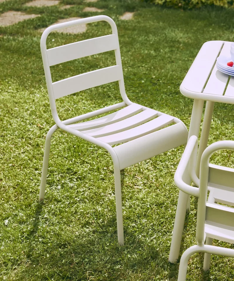 Silla de Jardín de Metal Bora