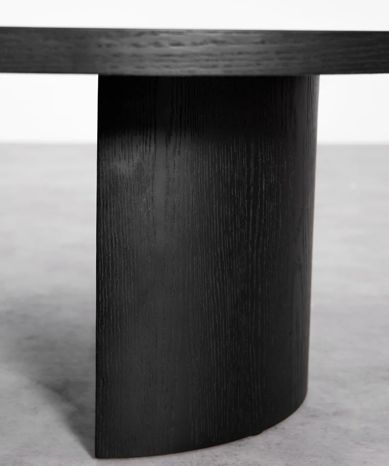 Mesa de Centro Ovalada en Madera Lily (120 cm)