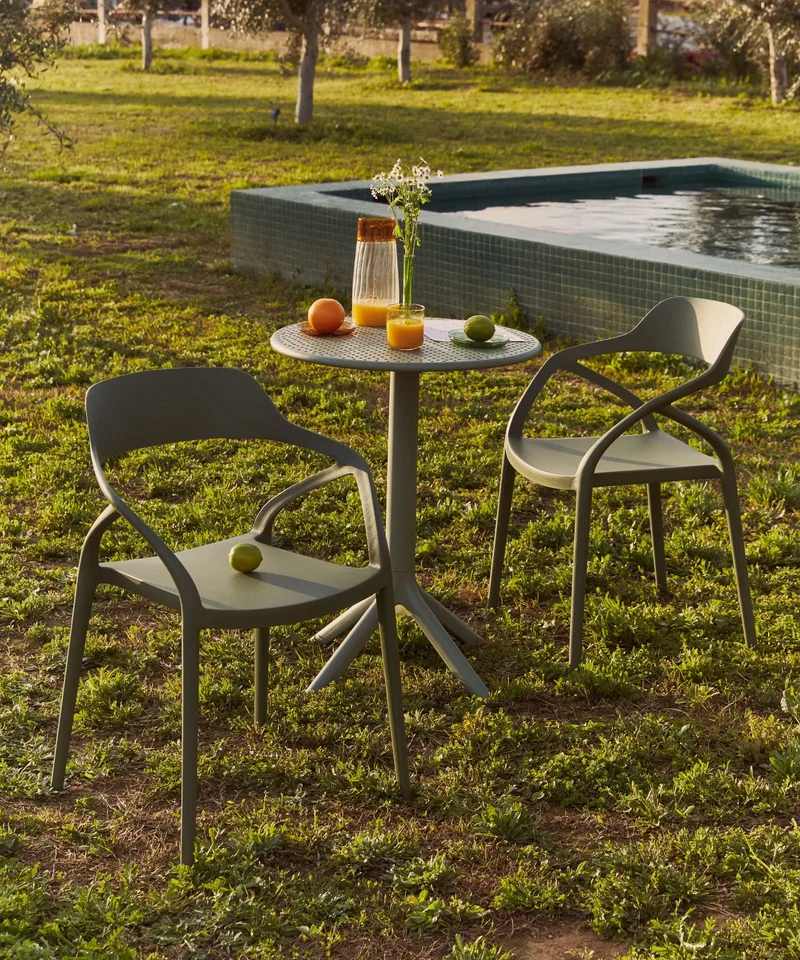 Mesa de Jardín Redonda Briza (60 cm)