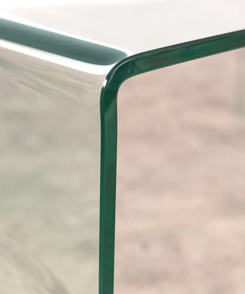 Mesa de Centro Rectangular de Cristal Templado Harbor (120x60 cm)