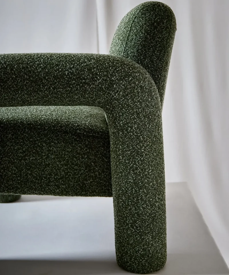 Sillón Tapizado con Reposabrazos Cloud