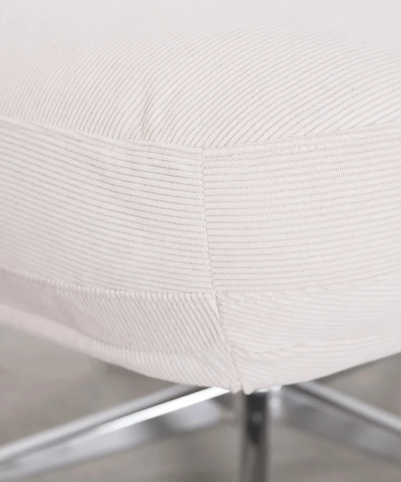 Sillón Giratorio Tapizado Orbit