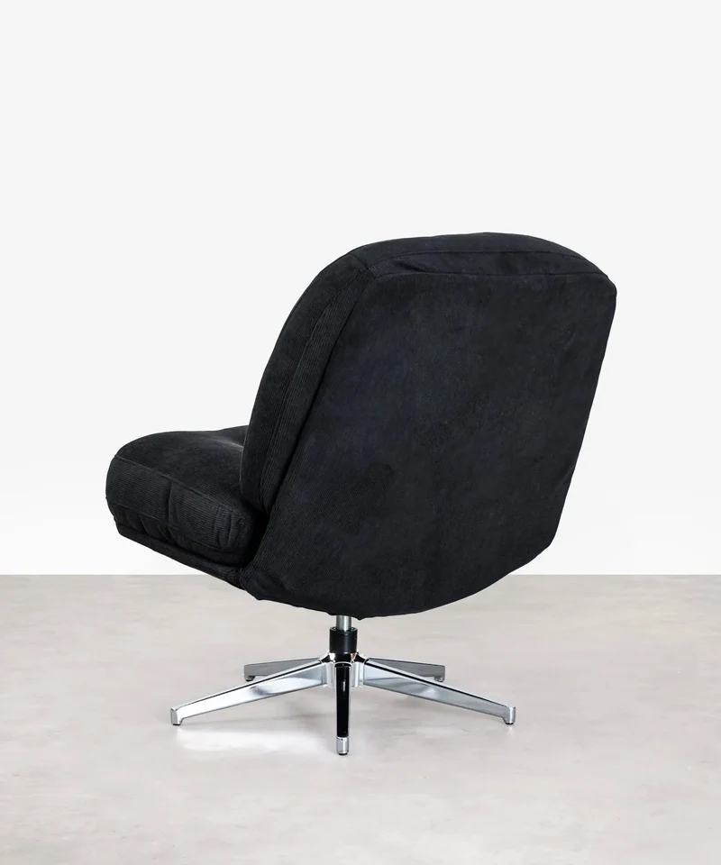 Sillón Giratorio Tapizado Orbit