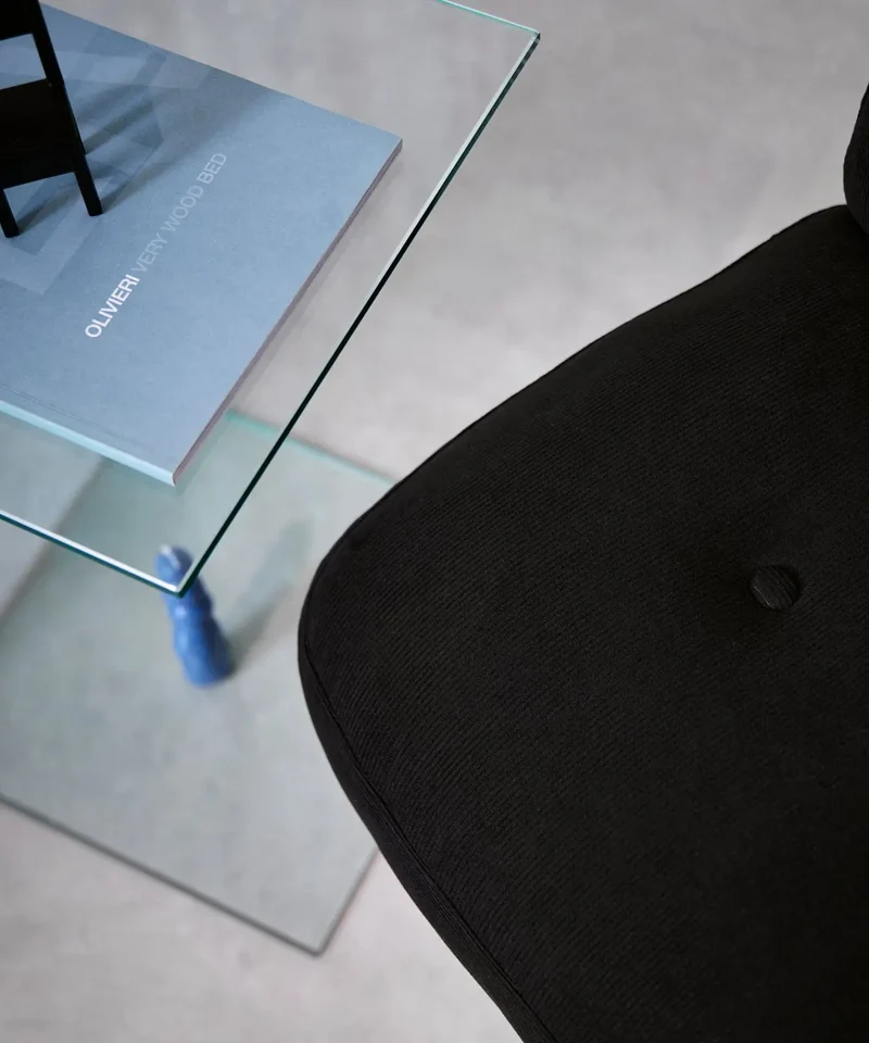 Sillón Giratorio Tapizado Orbit