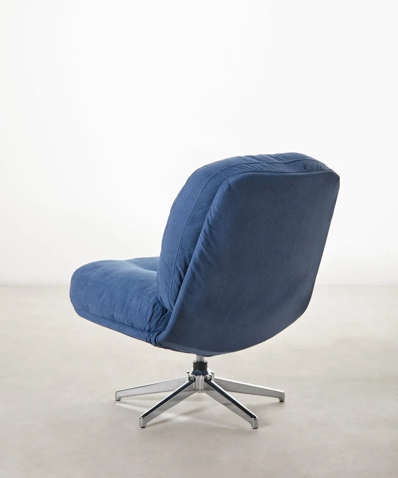 Sillón Giratorio Tapizado Orbit