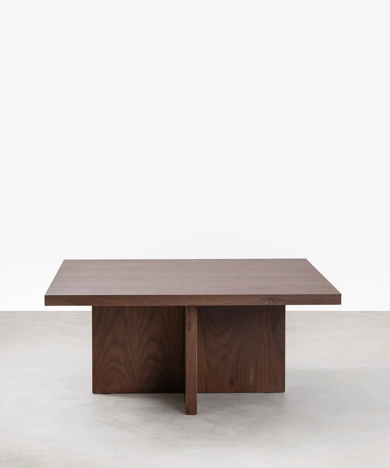 Mesa de Centro Cuadrada en Madera Nara (80x80 cm)