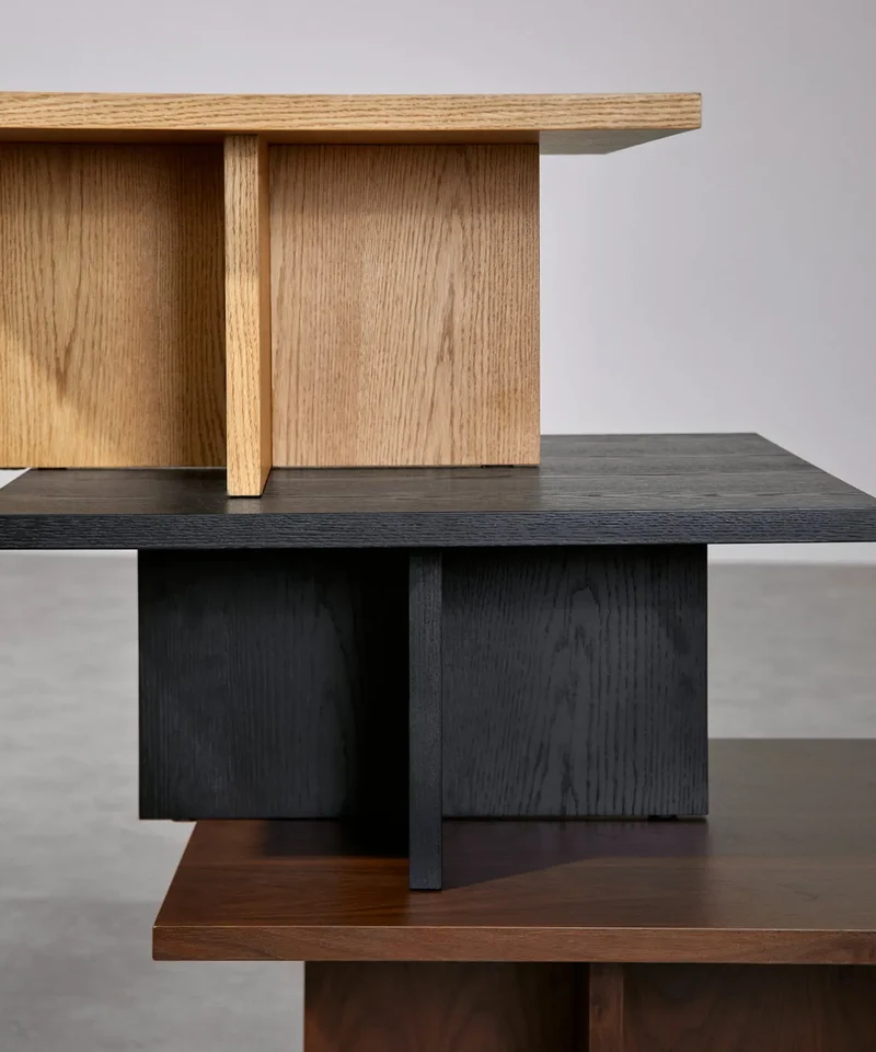 Mesa de Centro Cuadrada en Madera Nara (80x80 cm)